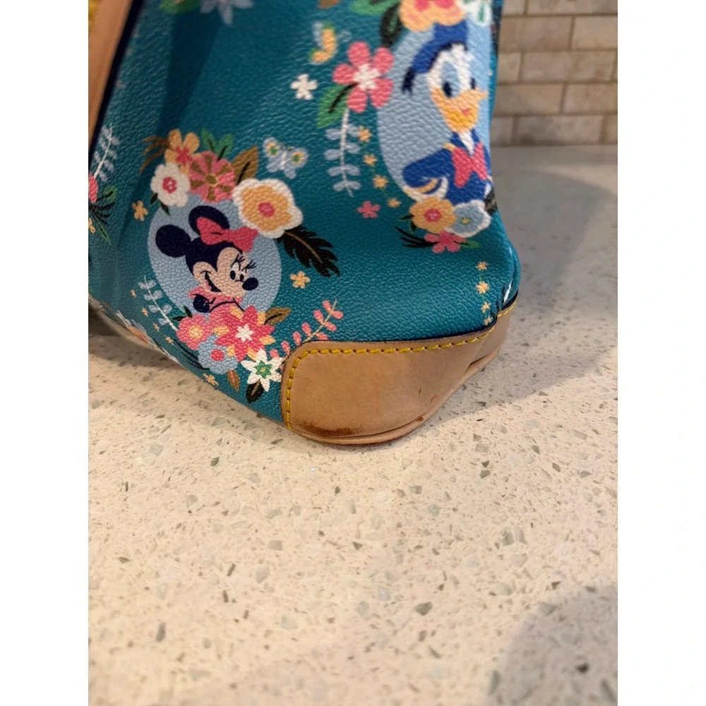 Disney Dooney & Bourke Epcot Flower Garden Festival 2016 Crossbody Bag Figment